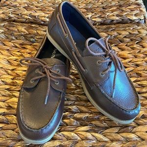 NEW! Nautica loafers dress shoes boat shoes boys 5